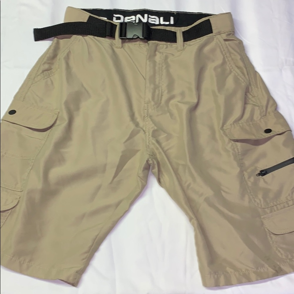 Denali 32 Tan Cargo Shorts / Swim Wear